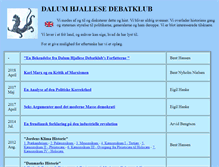 Tablet Screenshot of dandebat.dk
